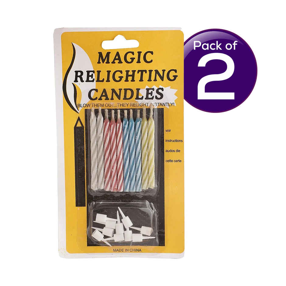 Happy Birthday Magic Candles Combo