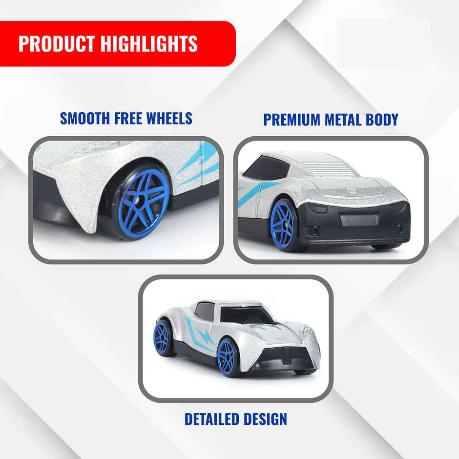 Race N Roll 1:64 Metal Die Cast Car | Lu.hw.bu.nz.po959 | Pack of 5