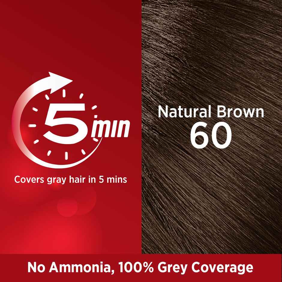 Revlon Top Speed Hair Color Small Pack Woman - Natural Brown 60