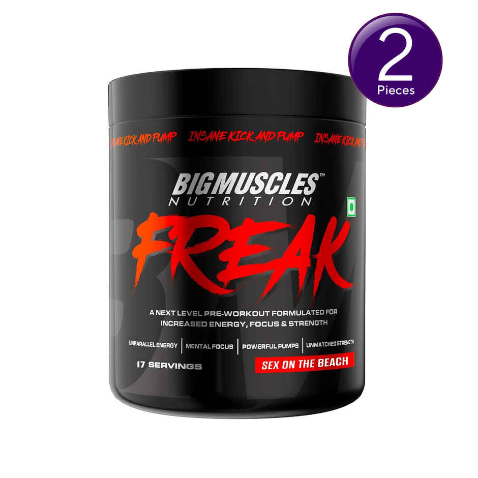 Bigmuscles Nutrition Freak Pre-Workout Sex On The Beach Combo