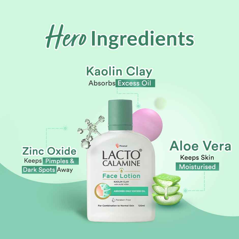 Lacto Calamine Face Lotion For Oil Balance - Combination To Normal Skin