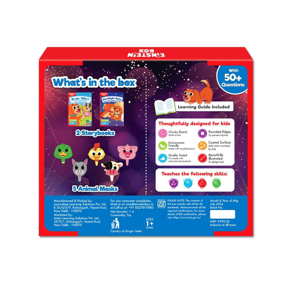 Einstein Box My First Box Of Storytelling For Boys & Girls 1 to 5 Years | Toys & Gifts