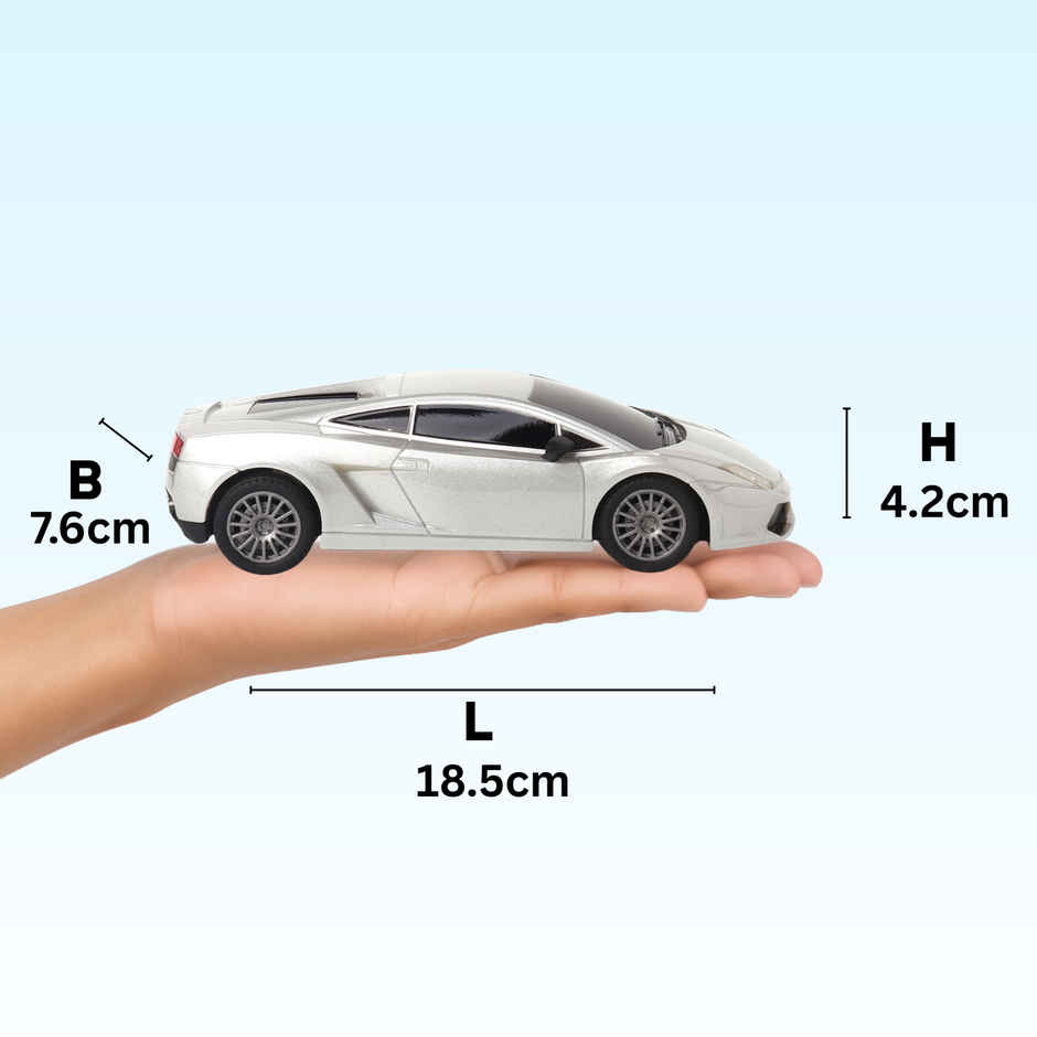 Frendo 1:24 Hi Speed Mini Remote Control Car | Lam Silver