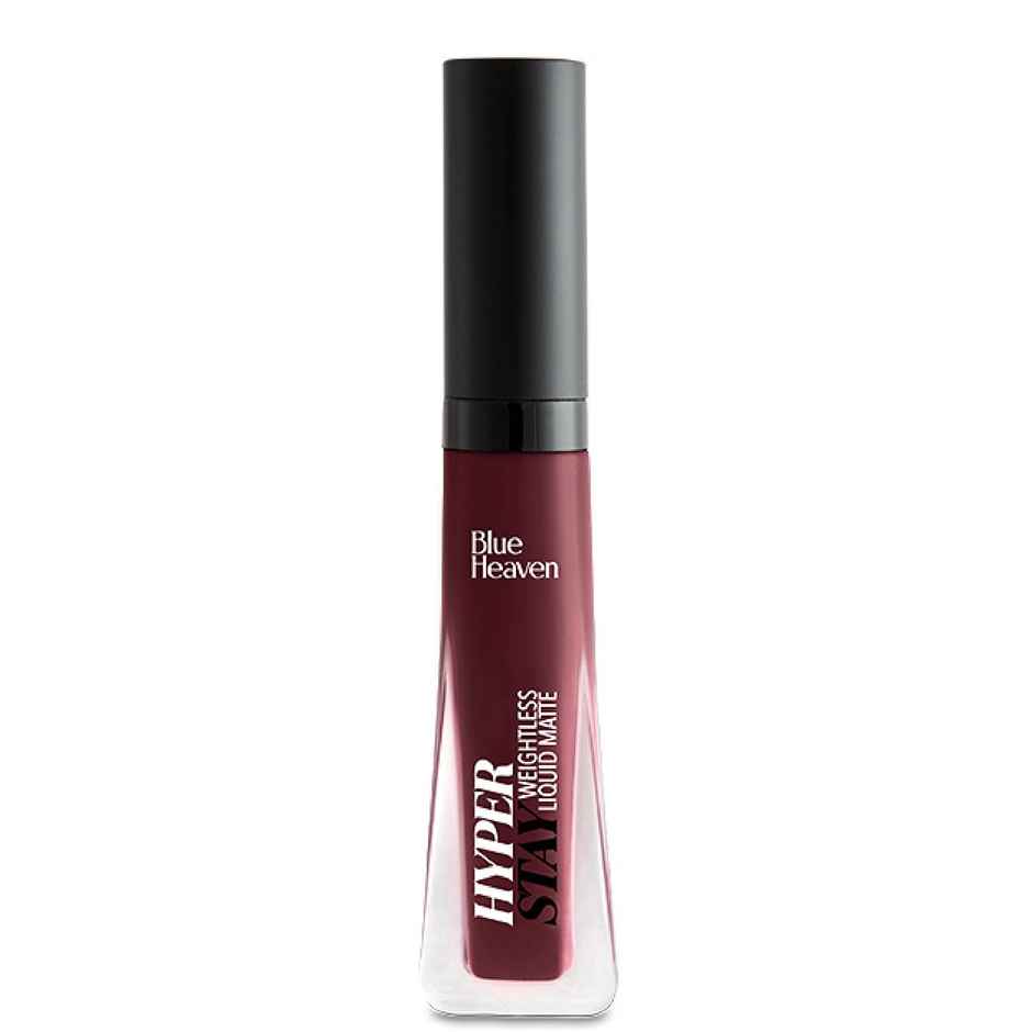 Blue Heaven Hyper Stay Weightless Liquid Matte Lipstick | Deep Cranberry 19