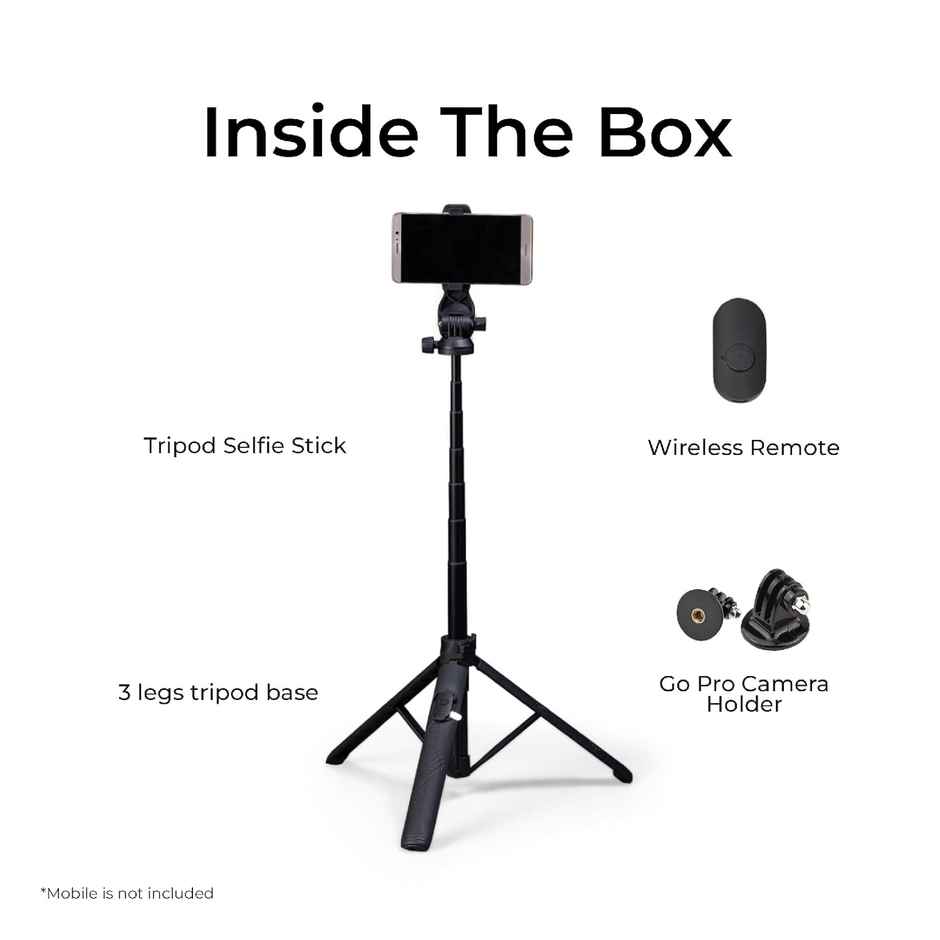 Digitek Dtr-525 Ss 160 Cm Long Tripod Selfie Stick With Wireless Remote