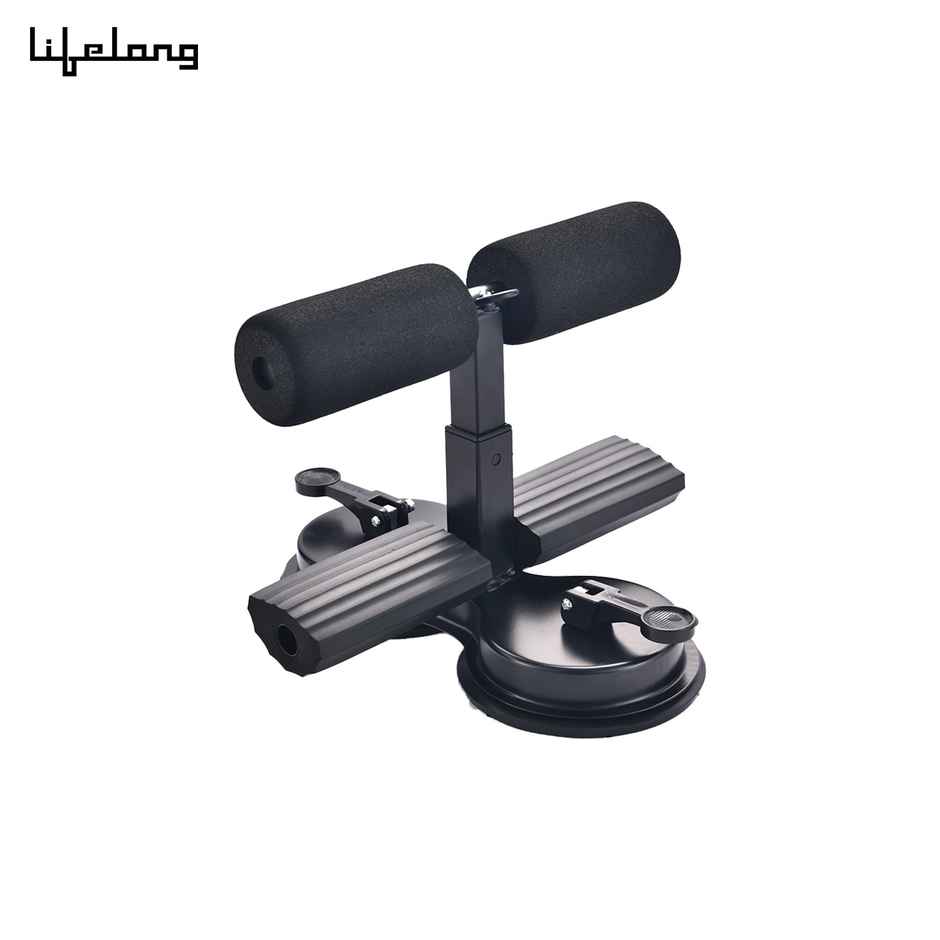 Lifelong Tummy Trimmer with Double Suction Cup SitUp Bar For Abdominal Exercise,Leg Muscle Training