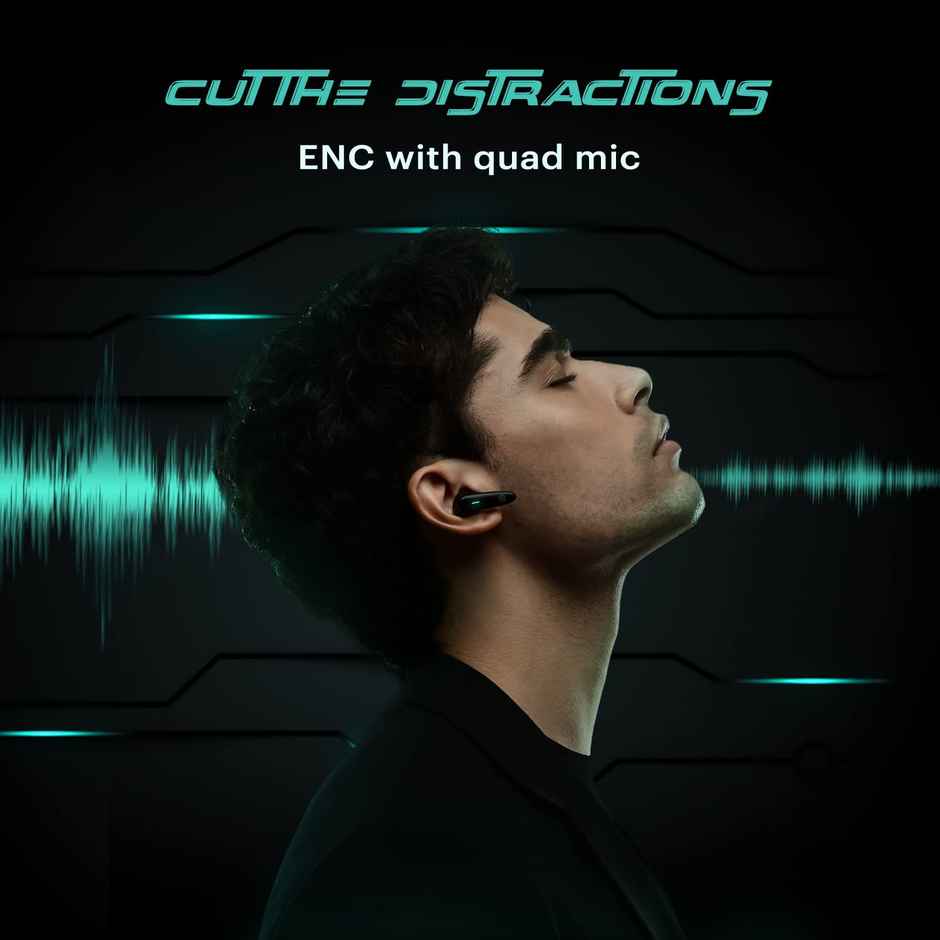 Noise Buds Vs402 Bluetooth Headset (Neon Black)