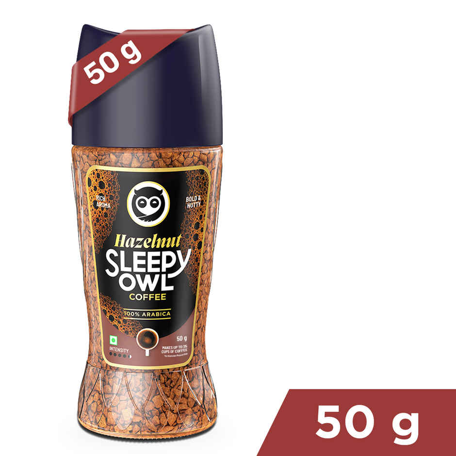 Sleepy Owl Premium Instant Coffee Hazelnut