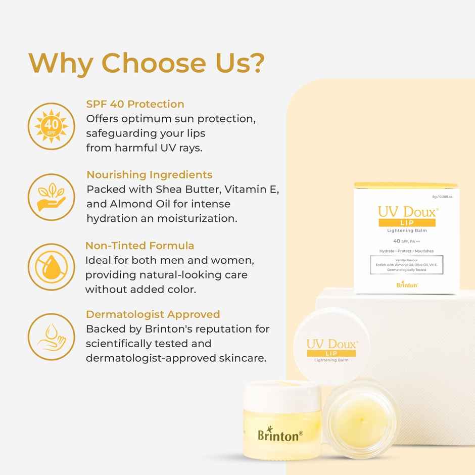 Uv Doux Lip Lightening Balm