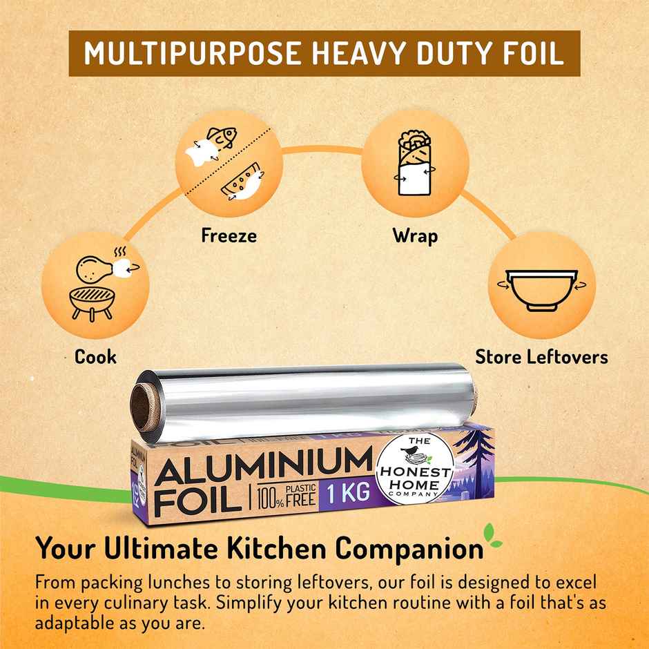 The Honest Home Company Aluminium Foil - 1 kg