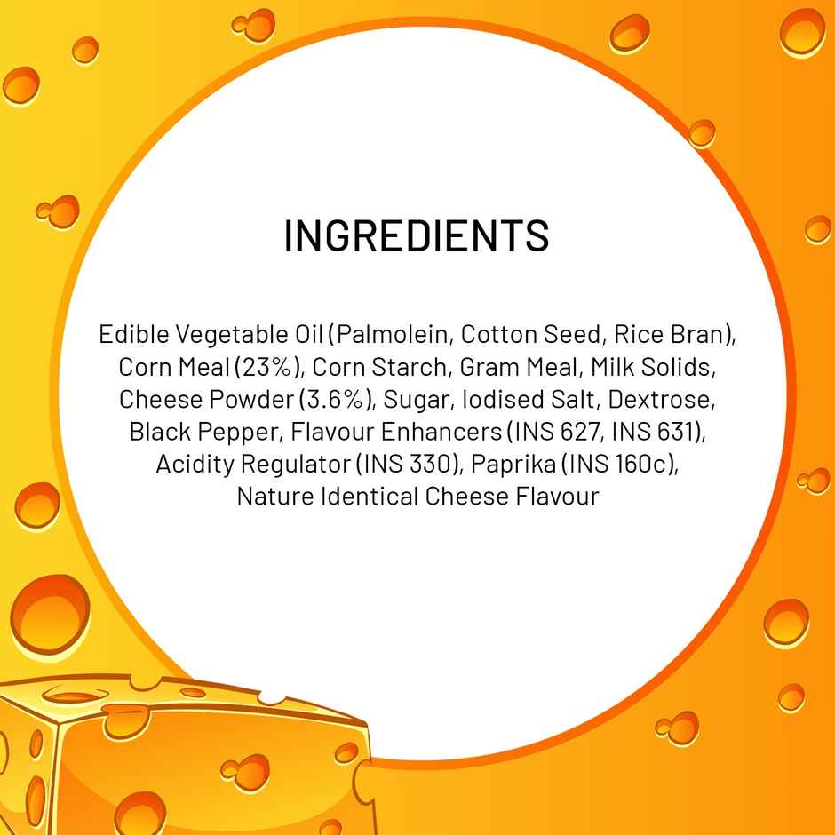 Haldiram's Cheese Puffcorn | Light Airy Snack