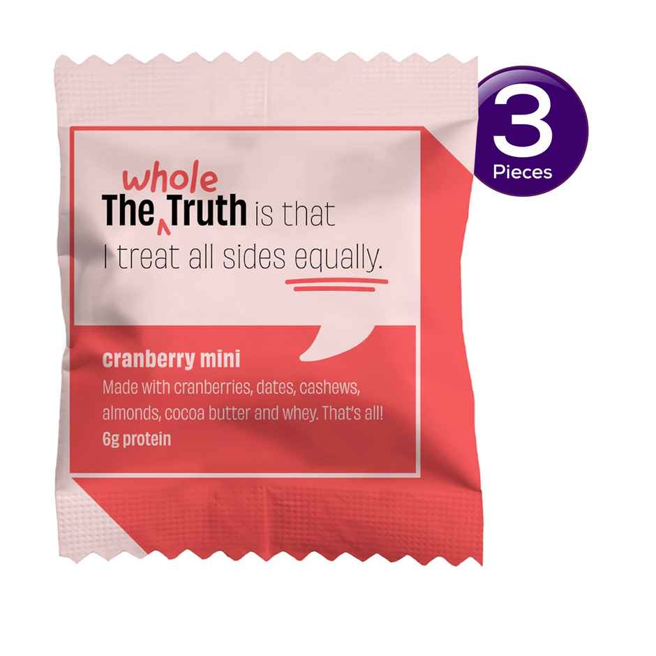 The Whole Truth Cranberry Protein Bar Combo