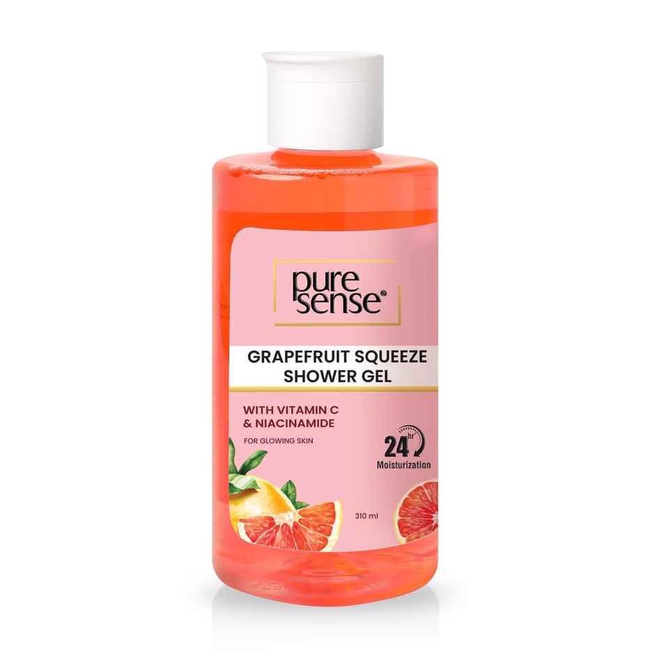 Puresense Vitamin C + Niacinamide Grapefruit Squeeze Body Wash Shower Gel