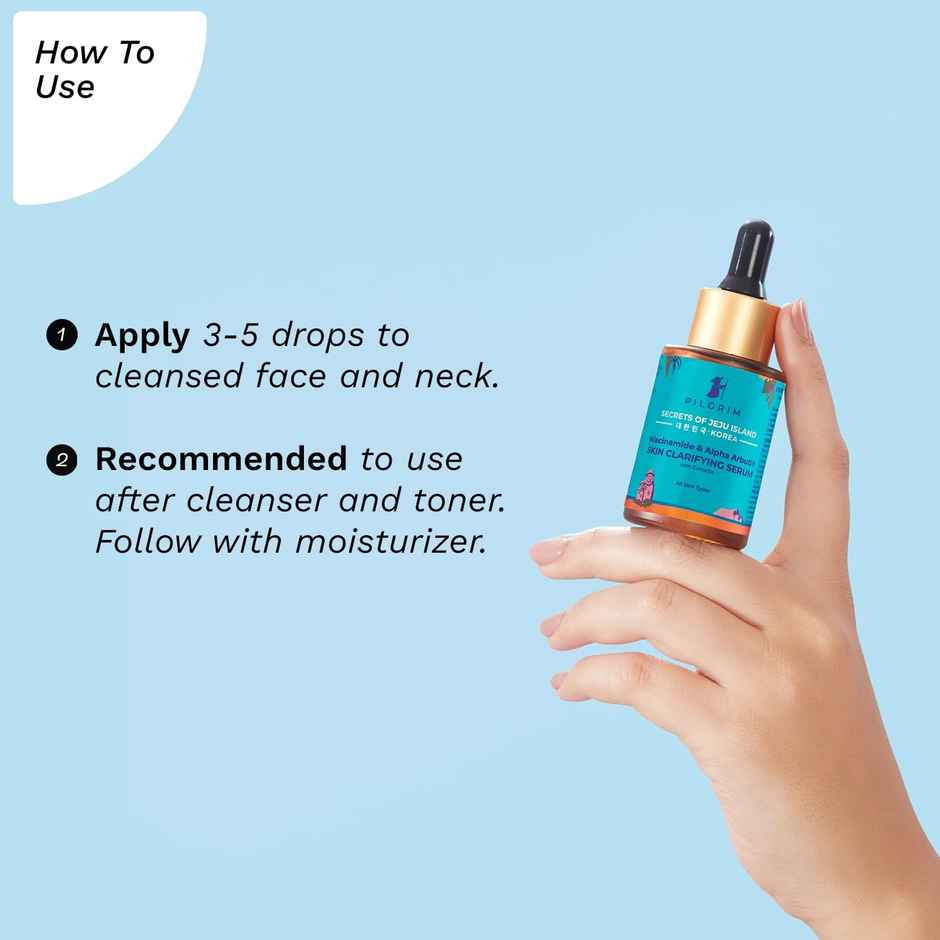 Pilgrim Niacinamide & Alpha Arbutin Skin Clarifying Serum