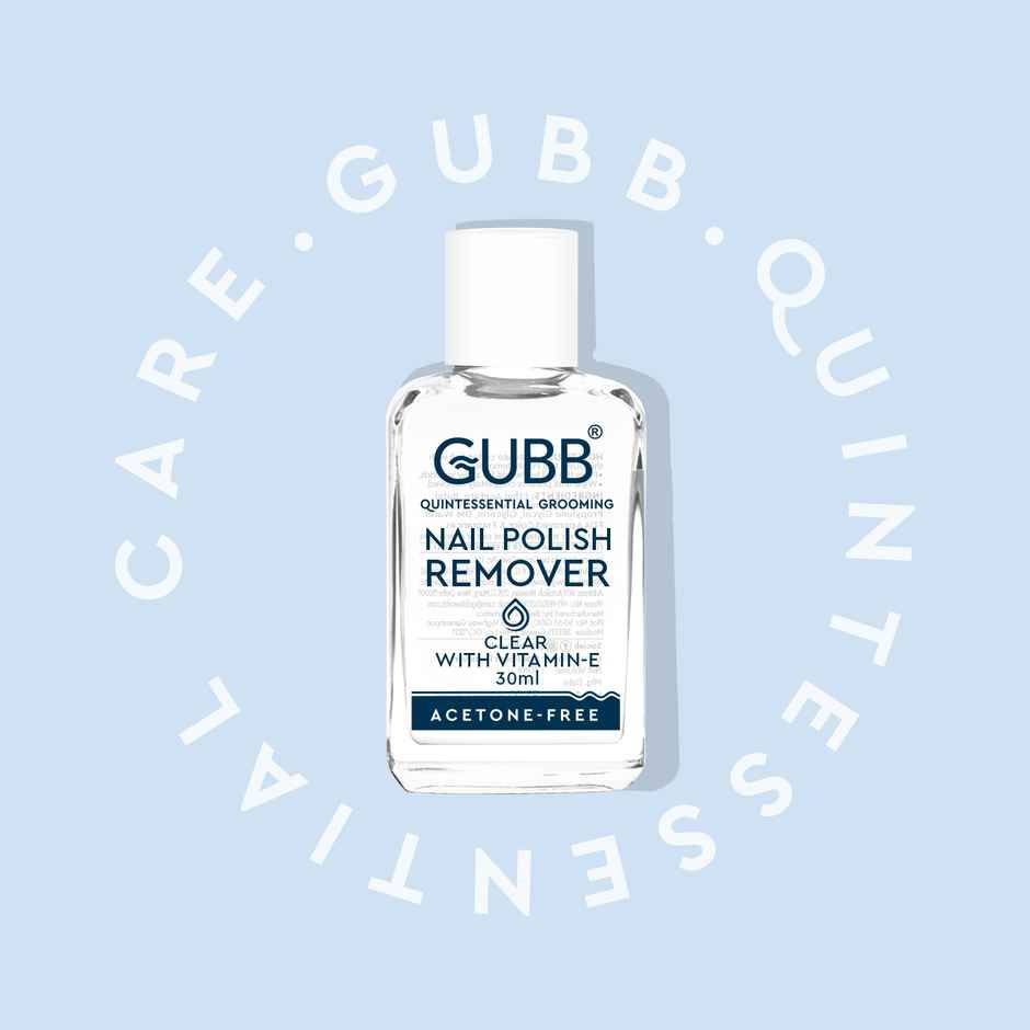 GUBB Nail Polish Remover | Clear