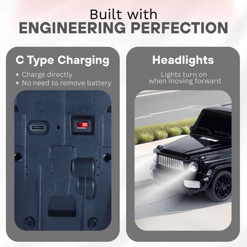 Frendo Hi Speed Remote Control Car 1:24 | G Wag Black