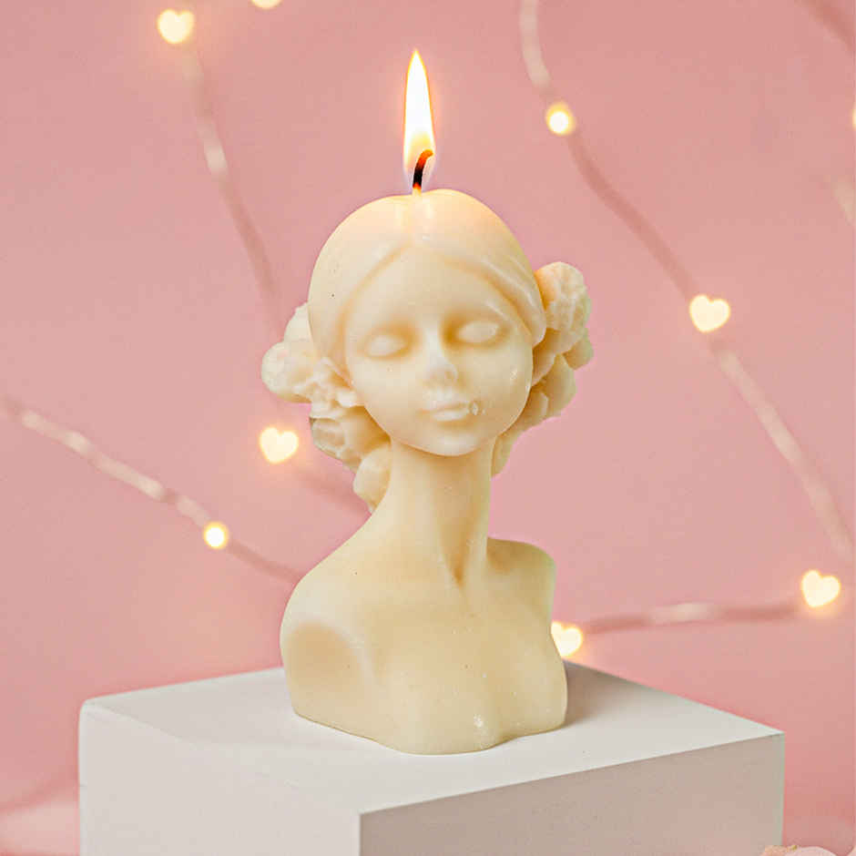 Girl Candle for Valentine's Day | Prosperro Lumo