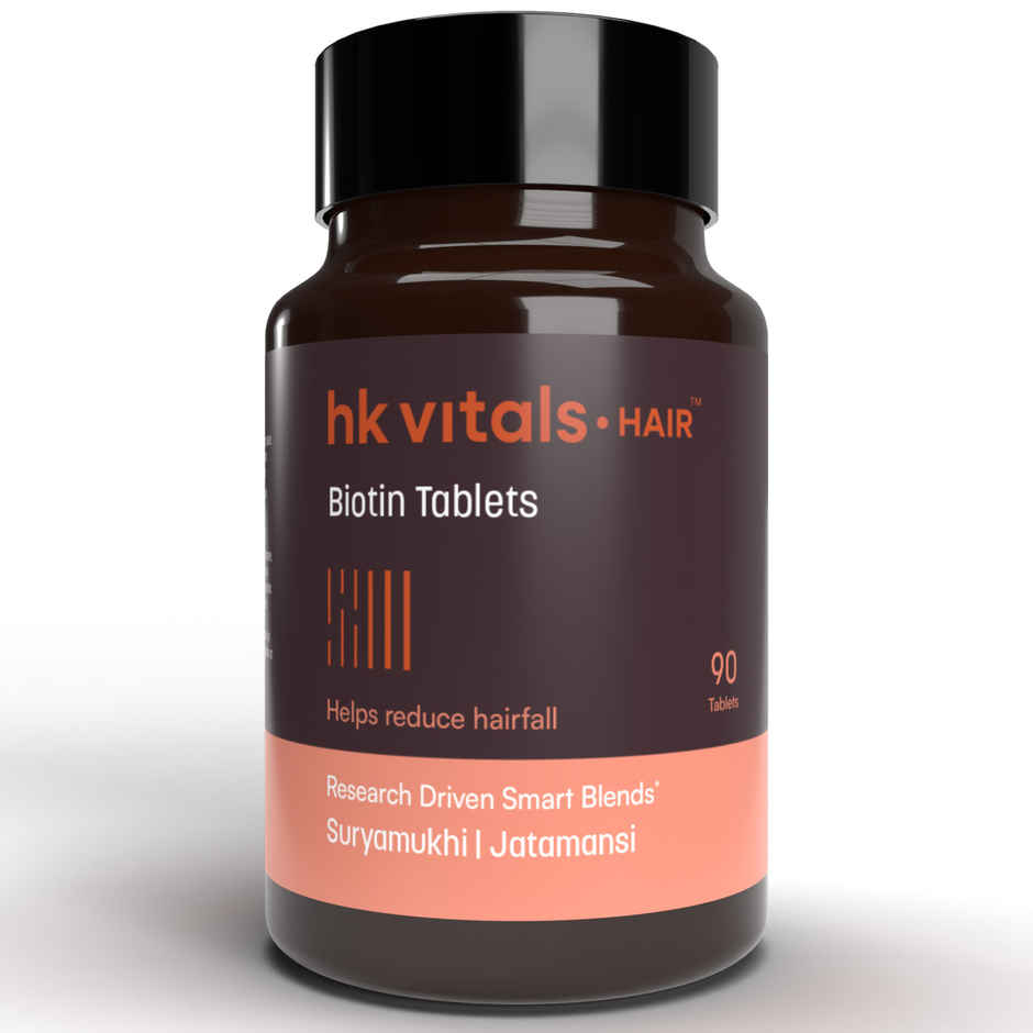 hk vitals Biotin (90 Tablets)