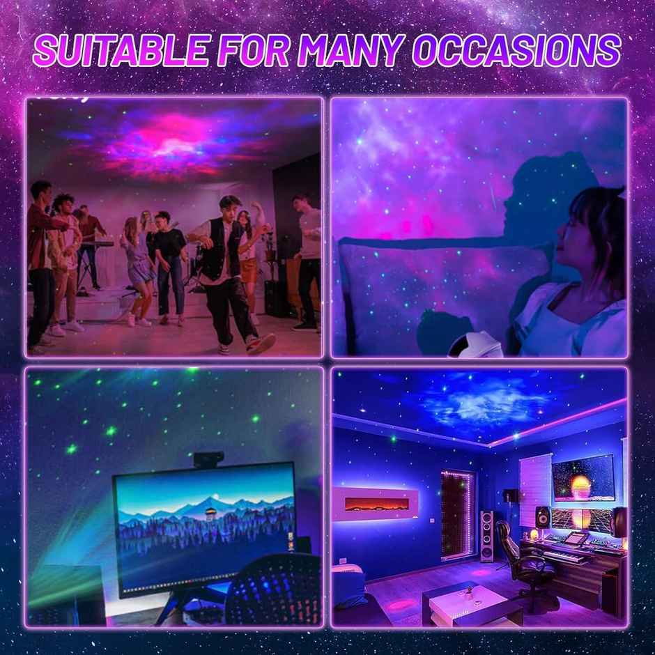 Storio Astronaut Projector Lamp | Space Night Light for Kids Room