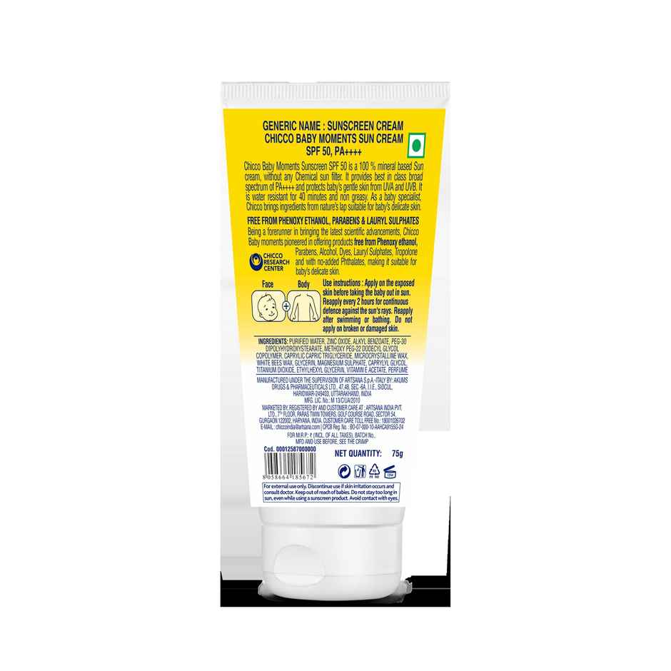 Chicco Bm Sun Cream Spf 50