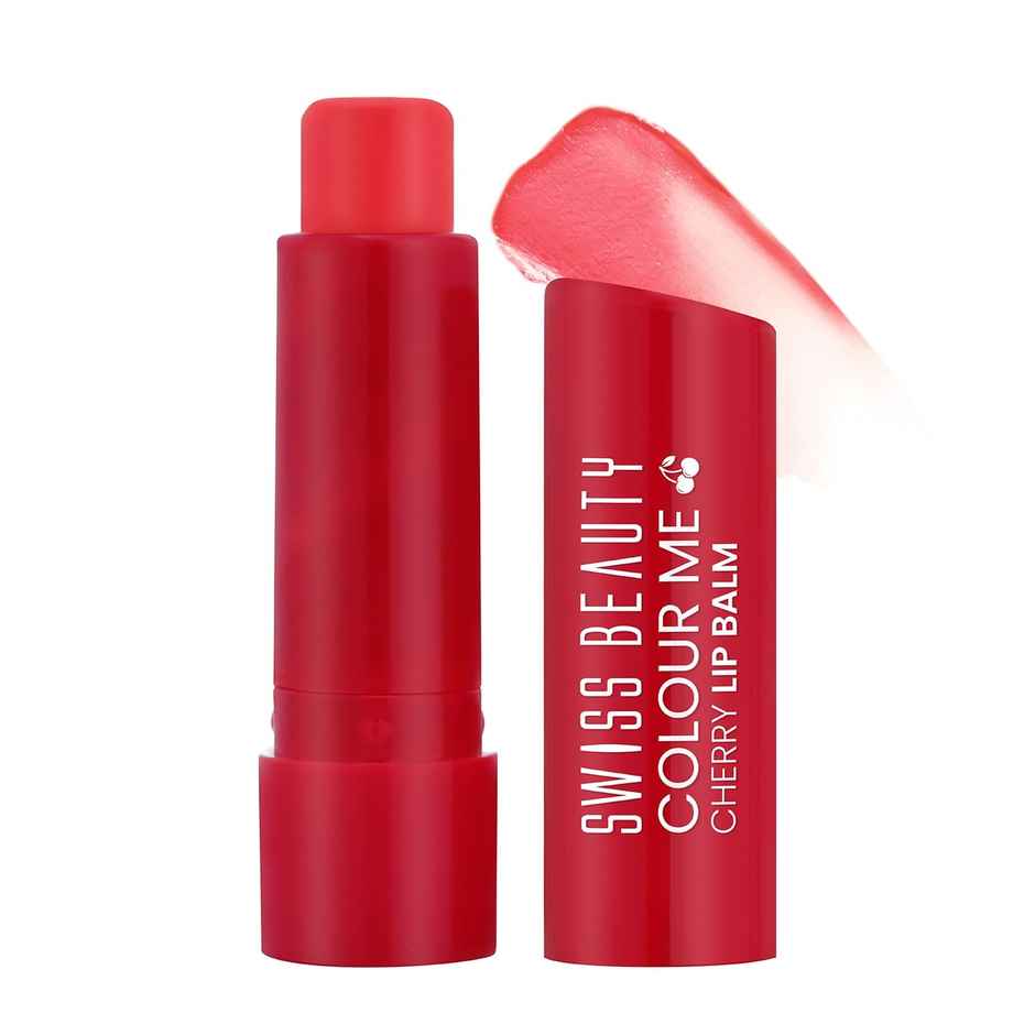 Swiss Beauty Colour Me Tinted Lip Balm - Cherry Pop
