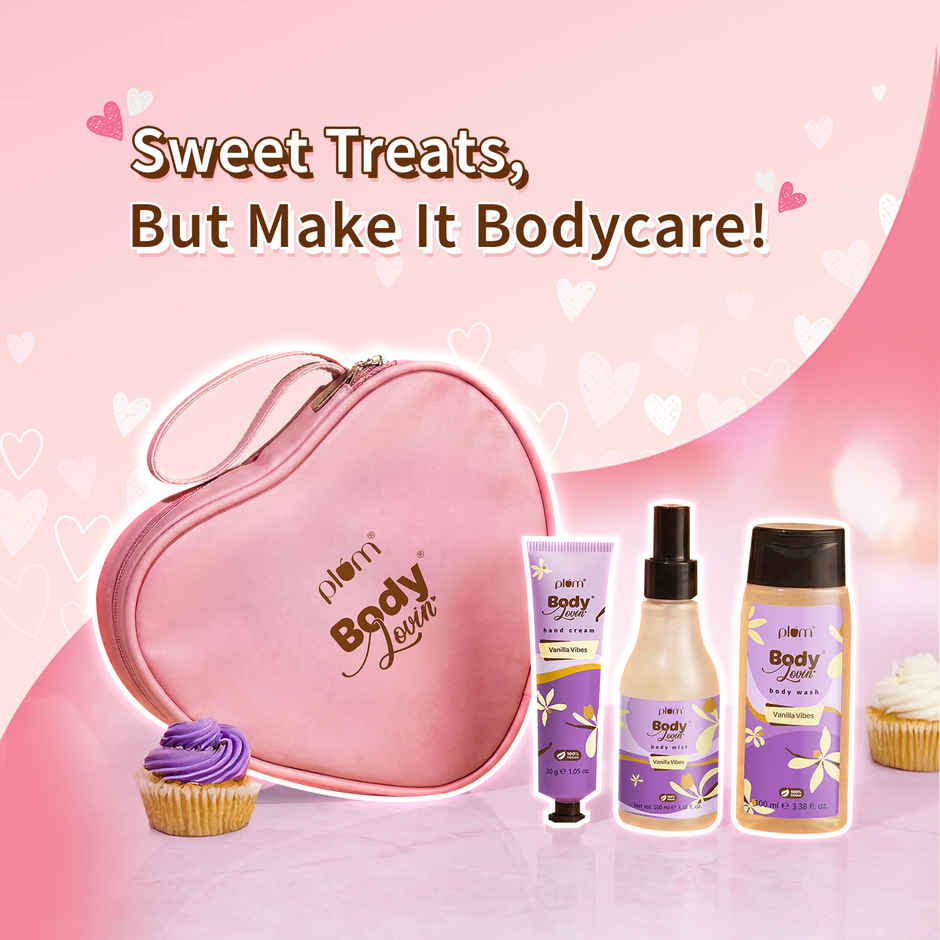 Plum BodyLovin Sweet Vanilla Treats Bath & Body Gift Set
