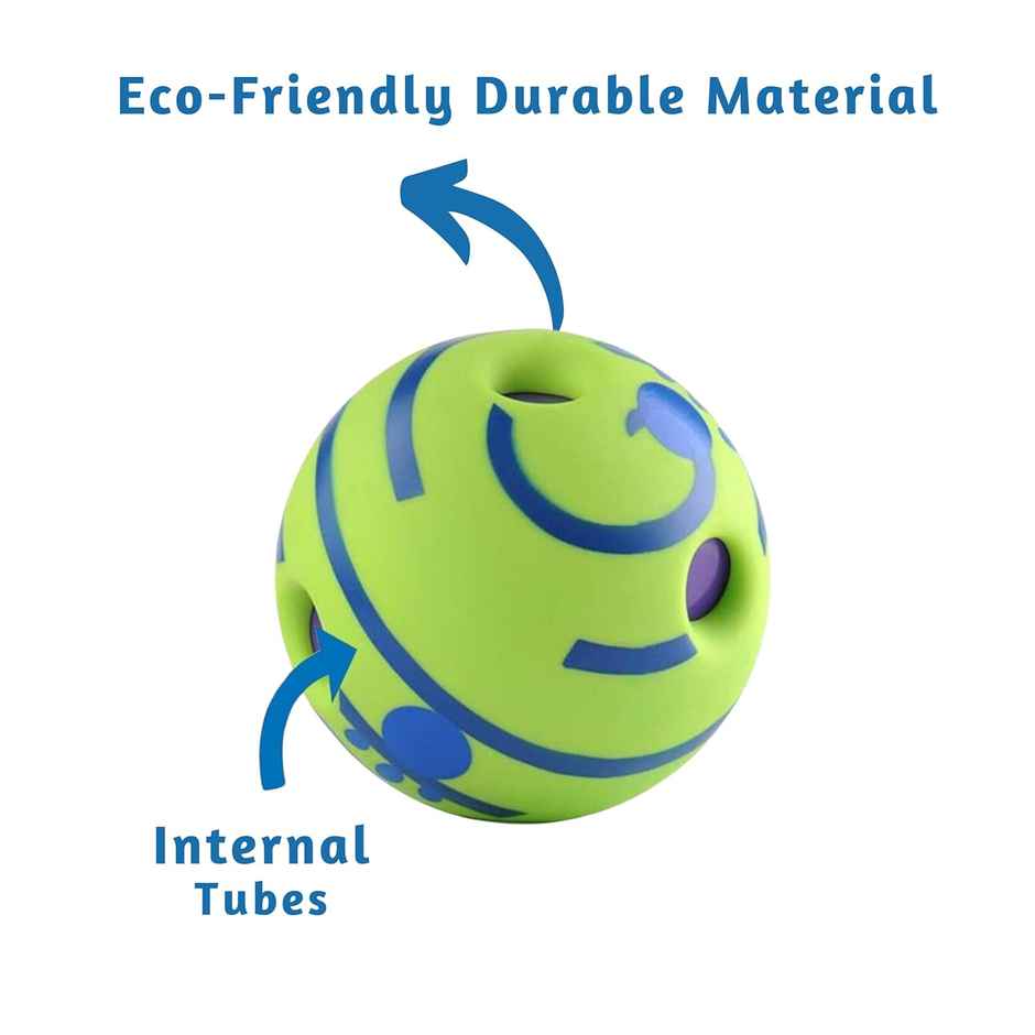 Foodie Puppies Giggle Squeaky Ball | Large