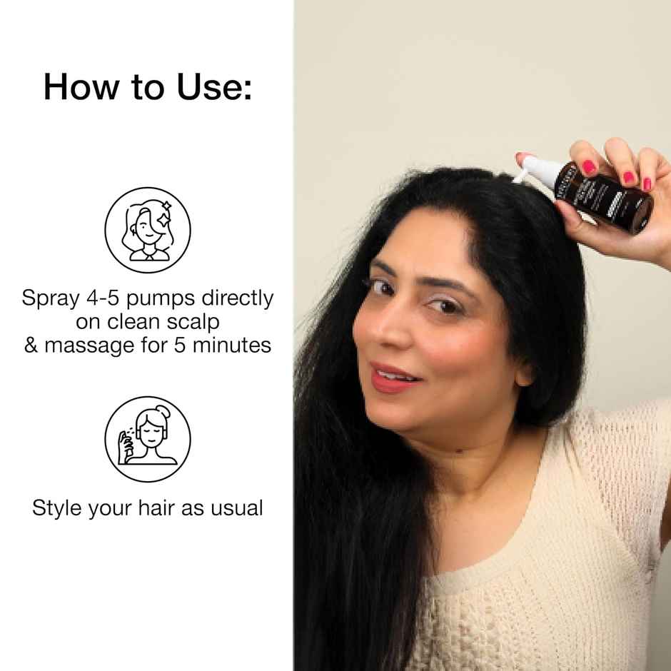 Soulflower Salicylic Acid Tea Tree Anti Dandruff Hair Serum