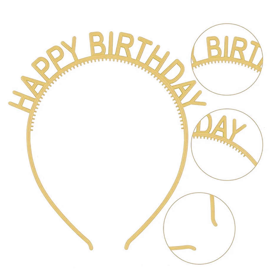 Birthday Girl Tiara Headband | Golden | Party Propz