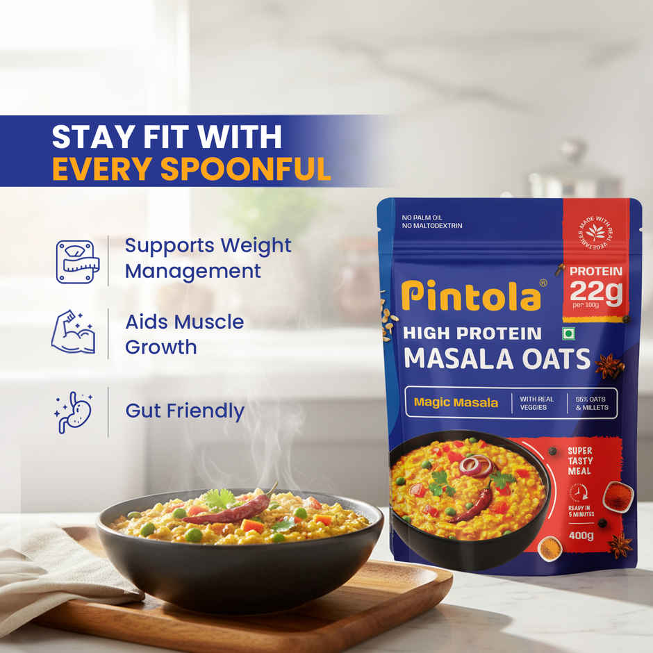 Pintola High Protein Masala Oats