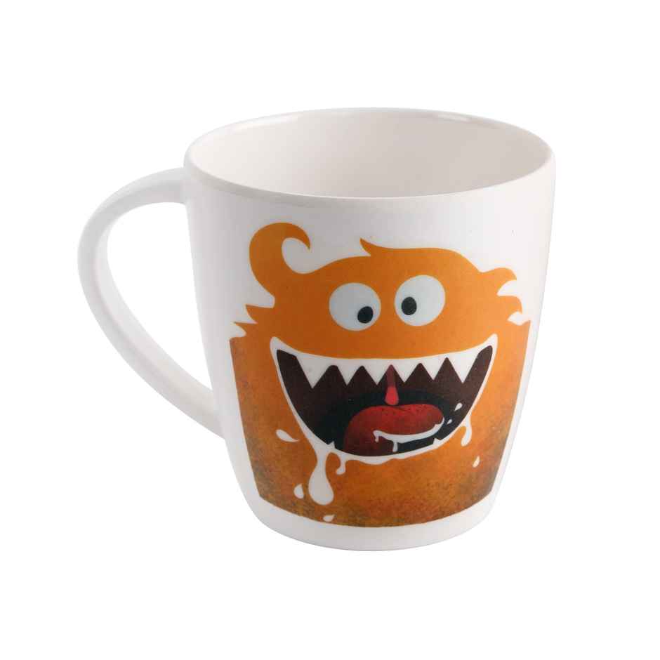 Cello Melamine Joycee Mugs, 200ml, Milk Monster design(Set of 4) | Assorted 
