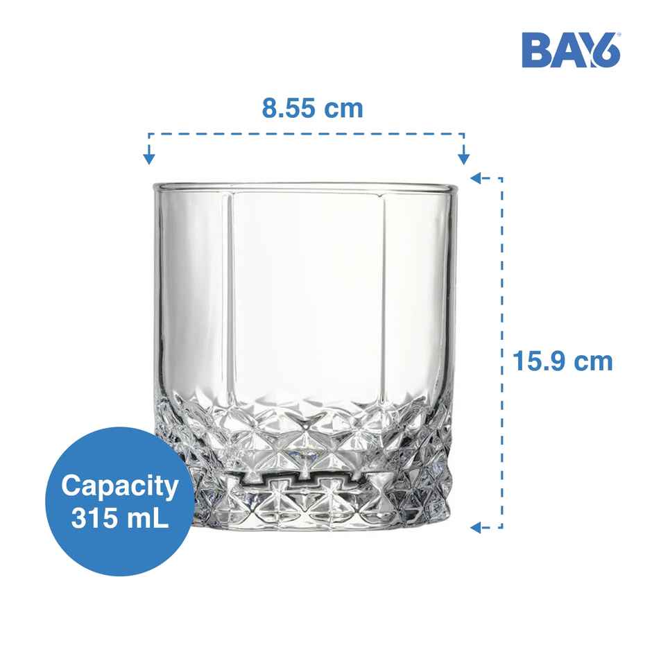 Whisky Glass Set | 315 ml | 2 pc | BAY6