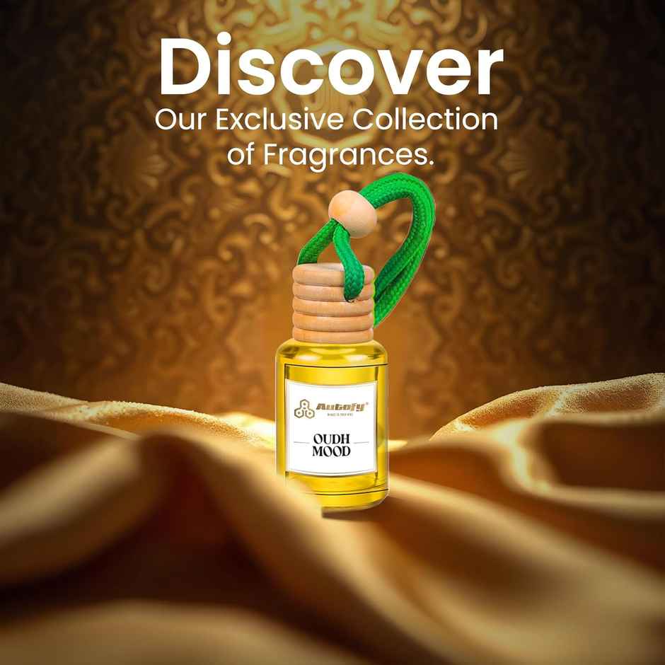 Autofy AIRHAVEN Car Perfume Hanging Car Fragrance Car Air Freshener Long Lasting | Oudh Mood