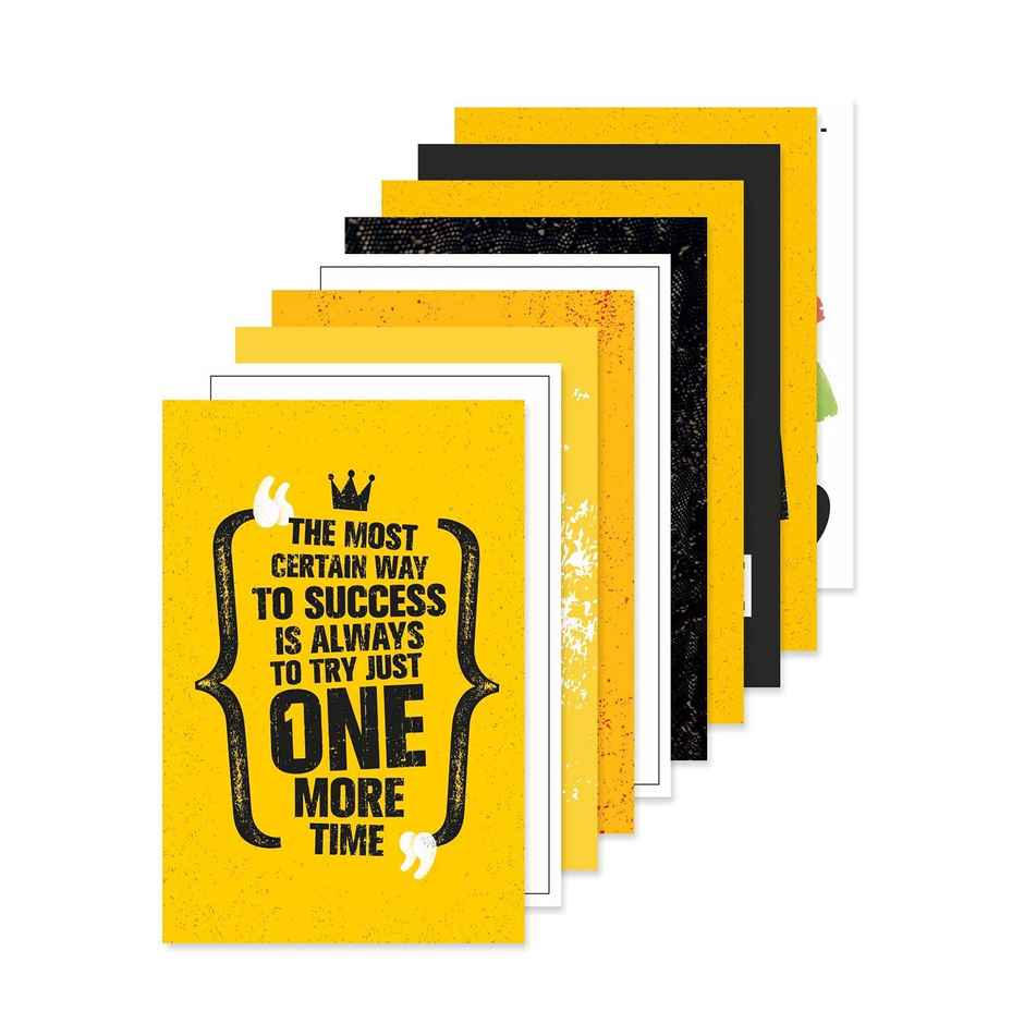 Paper Plane Design Wall Posters For Office Decor | Set of 10 | Size | 12 Inch x 18 Inch | D47