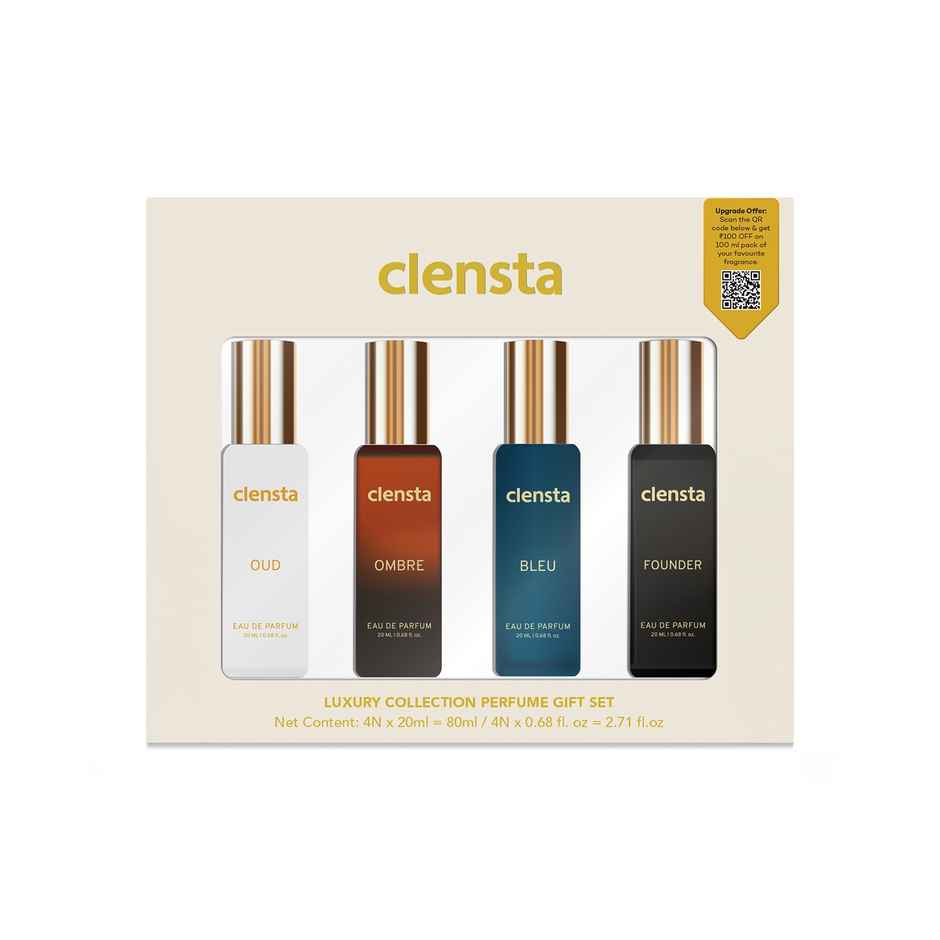 Clensta Luxury Men's Perfume Gift Set | Oud | Ombre | Blue | Founder