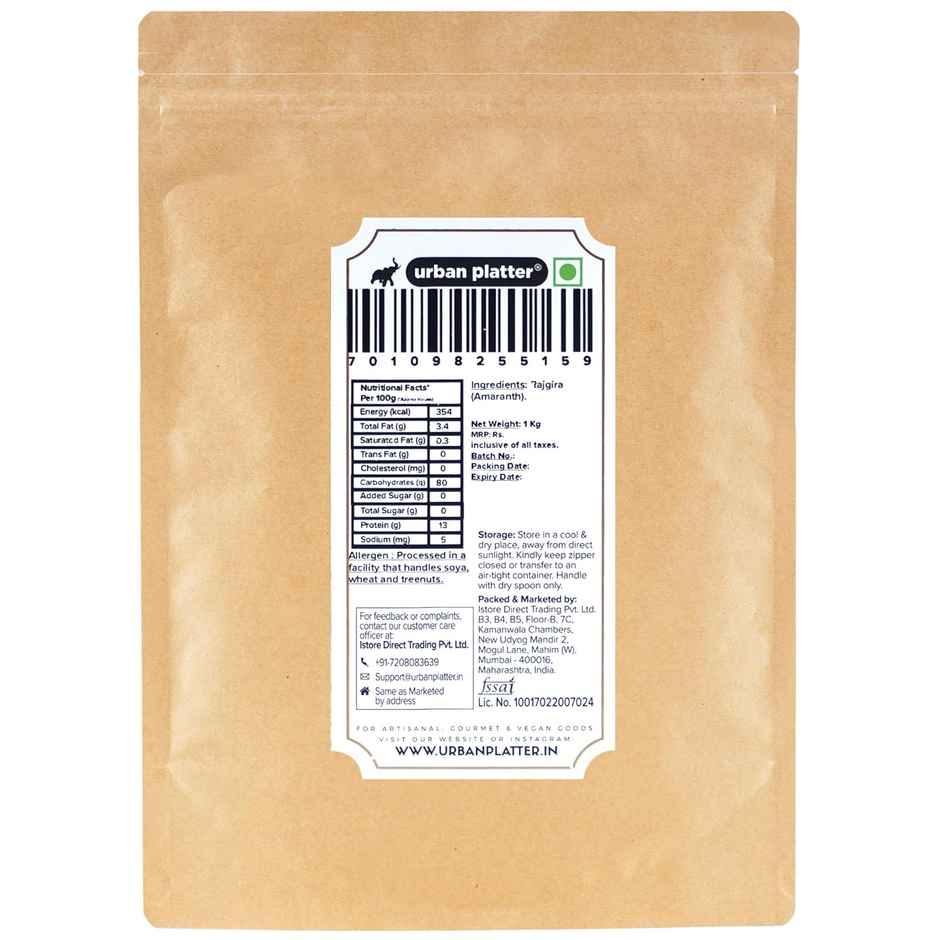 Urban Platter Rajgira Atta Amaranth Flour