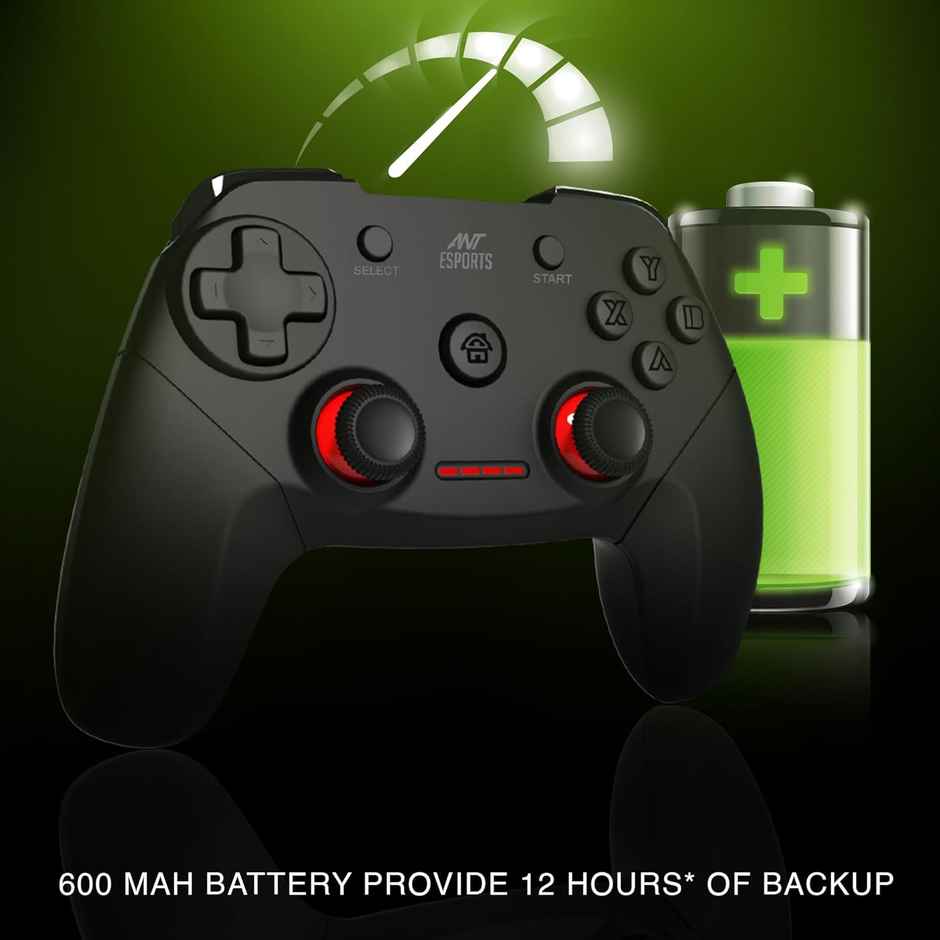 Ant Esports Gp300 Pro V2 Wireless Gaming Controller, For Pc & Laptop(Windows 10/8 /7 Xp, Steam)