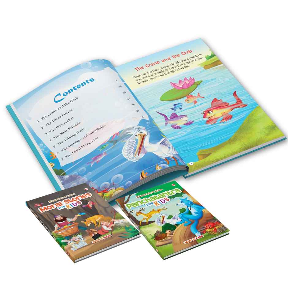 Story Books for Kids | Panchatantra and Moral Stories | Illustrated Stories for Children