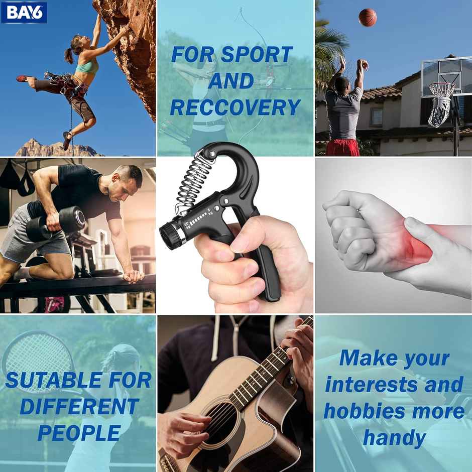BAY6 Adjustable Hand Grip (5kg - 60kg)