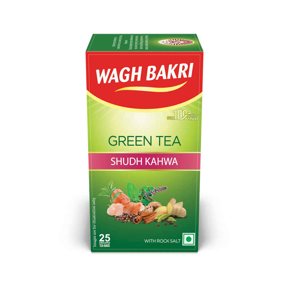 Wagh Bakri Shudh Kahwa Green Tea