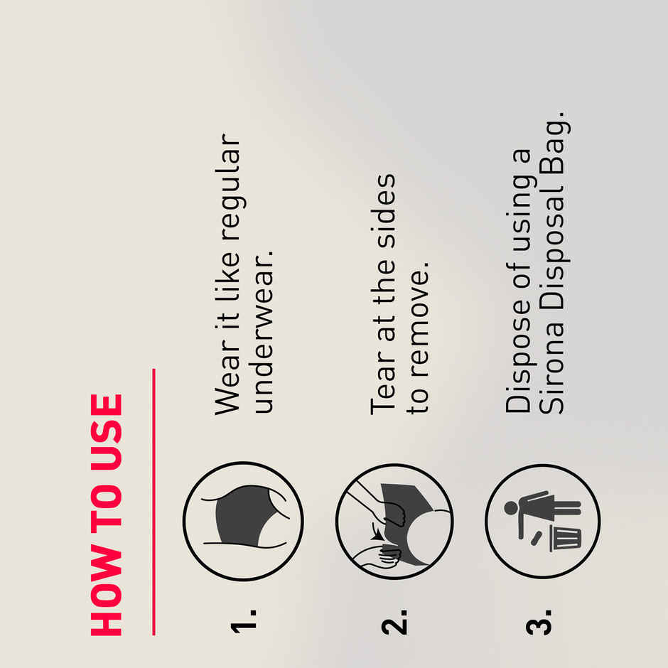 Sirona Maternity Pants | Leak-Free Postpartum Periods | Comfortable, Soft & Breathable | Size L-XL