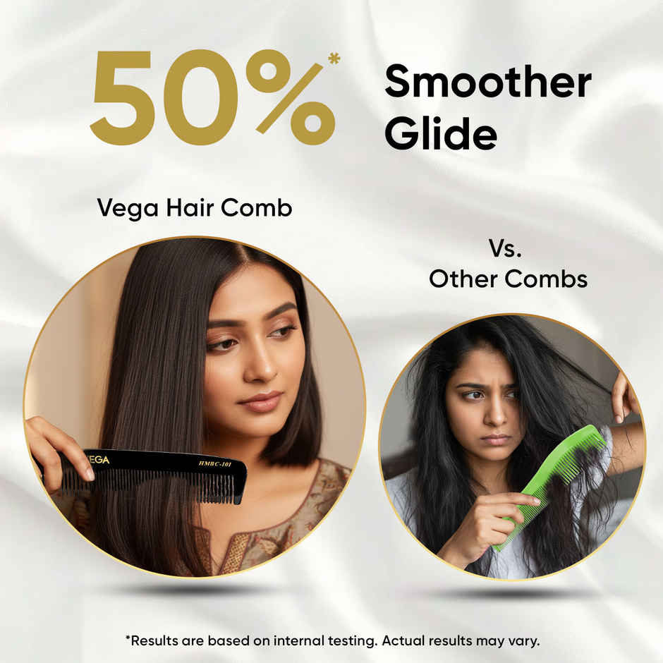 VEGA Graduated Dressing Handmade Hair Comb for Men and Women | HMBC-101