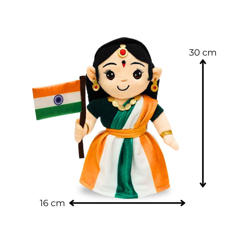Panda's Box Musical Bharat Mata | Medium | 30 cm