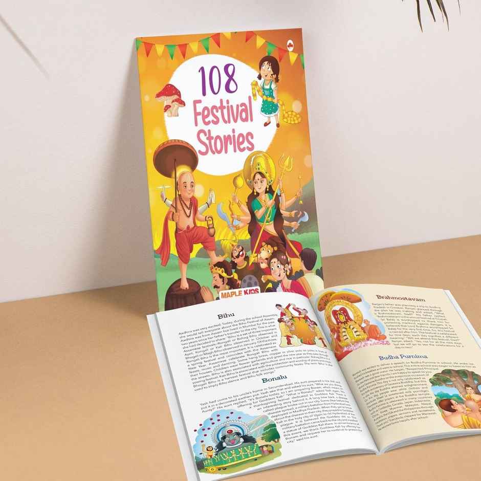 108 Festival Stories for Kids (Illustrated) - Story Book for Kids