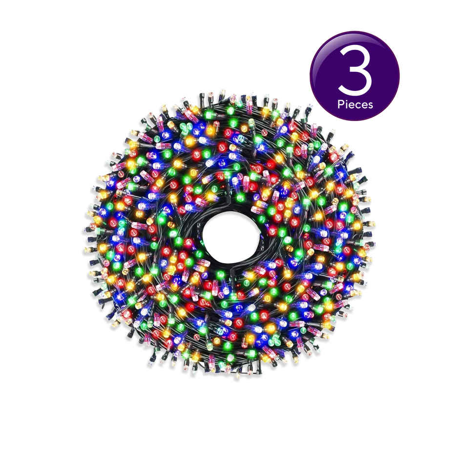 Quace 12M Multi Color String Light Combo 