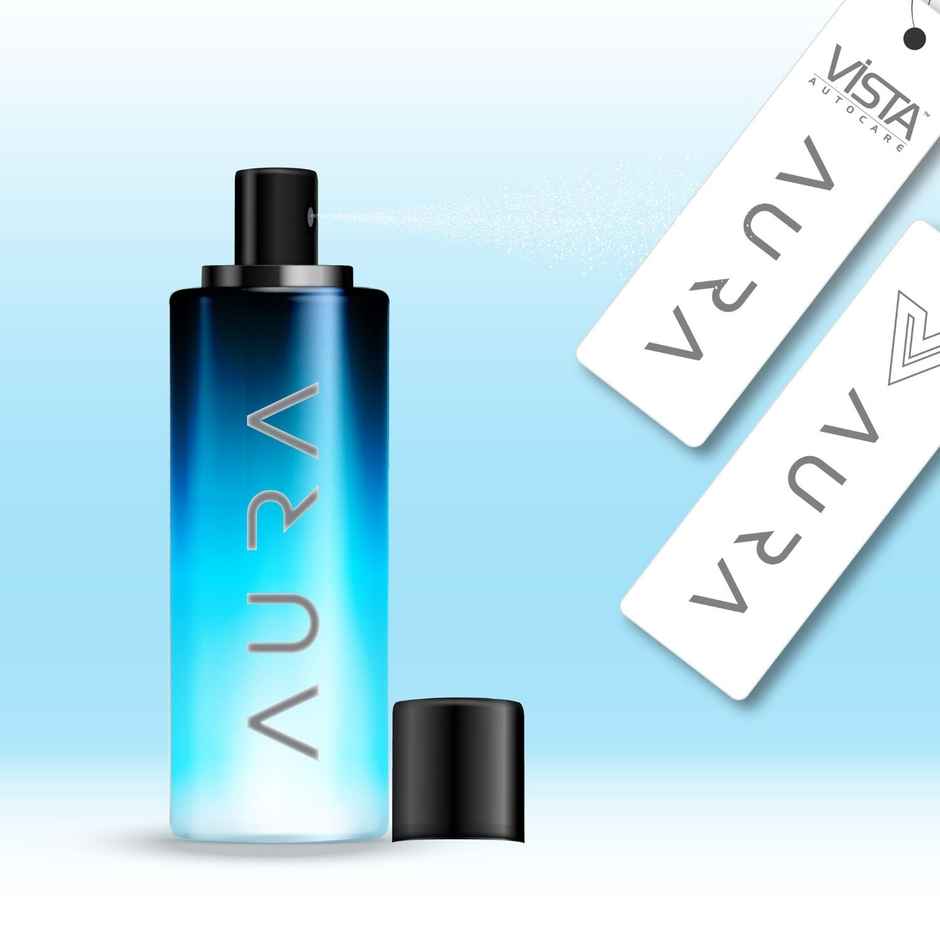 Vista Hanging Air Freshener - Perfume Spray | Lagoon - 400+ Sprays