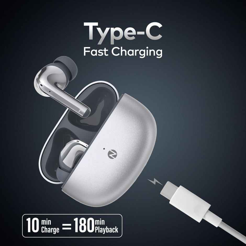 itel T31 Pro ANC Earbuds 32dB ANC, Quad Mic, 45H Playtime, 10Mm Drivers, Fast Charge, BT 5.3, IPX5