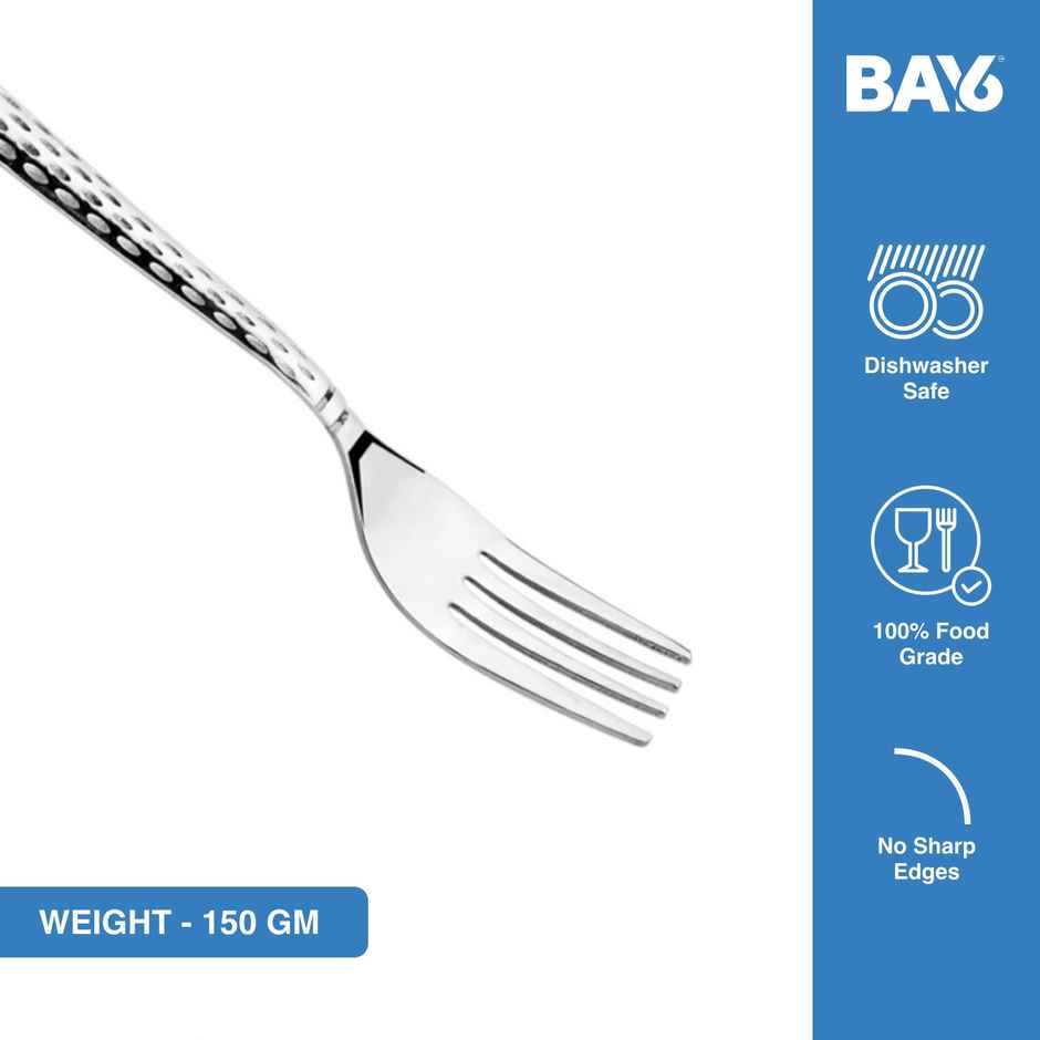 BAY6 Alfa Steel Dessert Fork (6pc)
