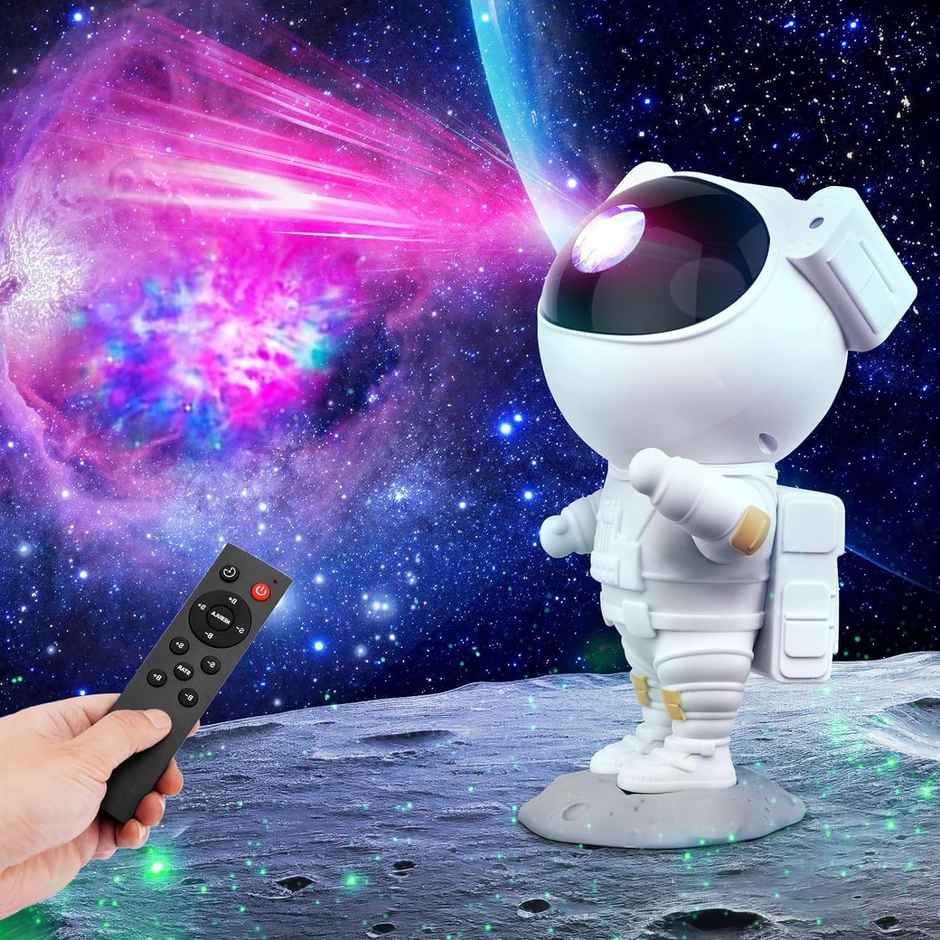 Storio Astronaut Projector Lamp | Space Night Light for Kids Room