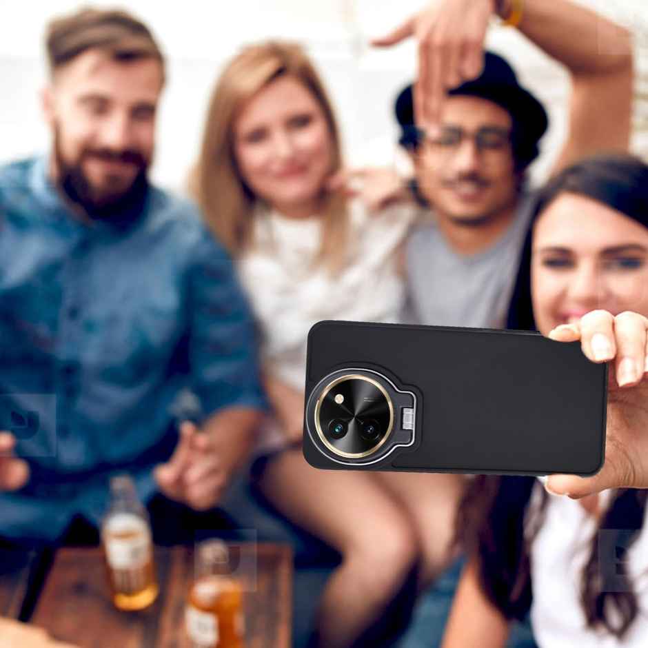 Artistque Case for Vivo T3x 5g Back Cover - Camera Stand